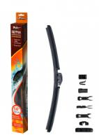 Щетка стеклоочистителя 360 мм (14) бескаркасная, 10 адаптеров